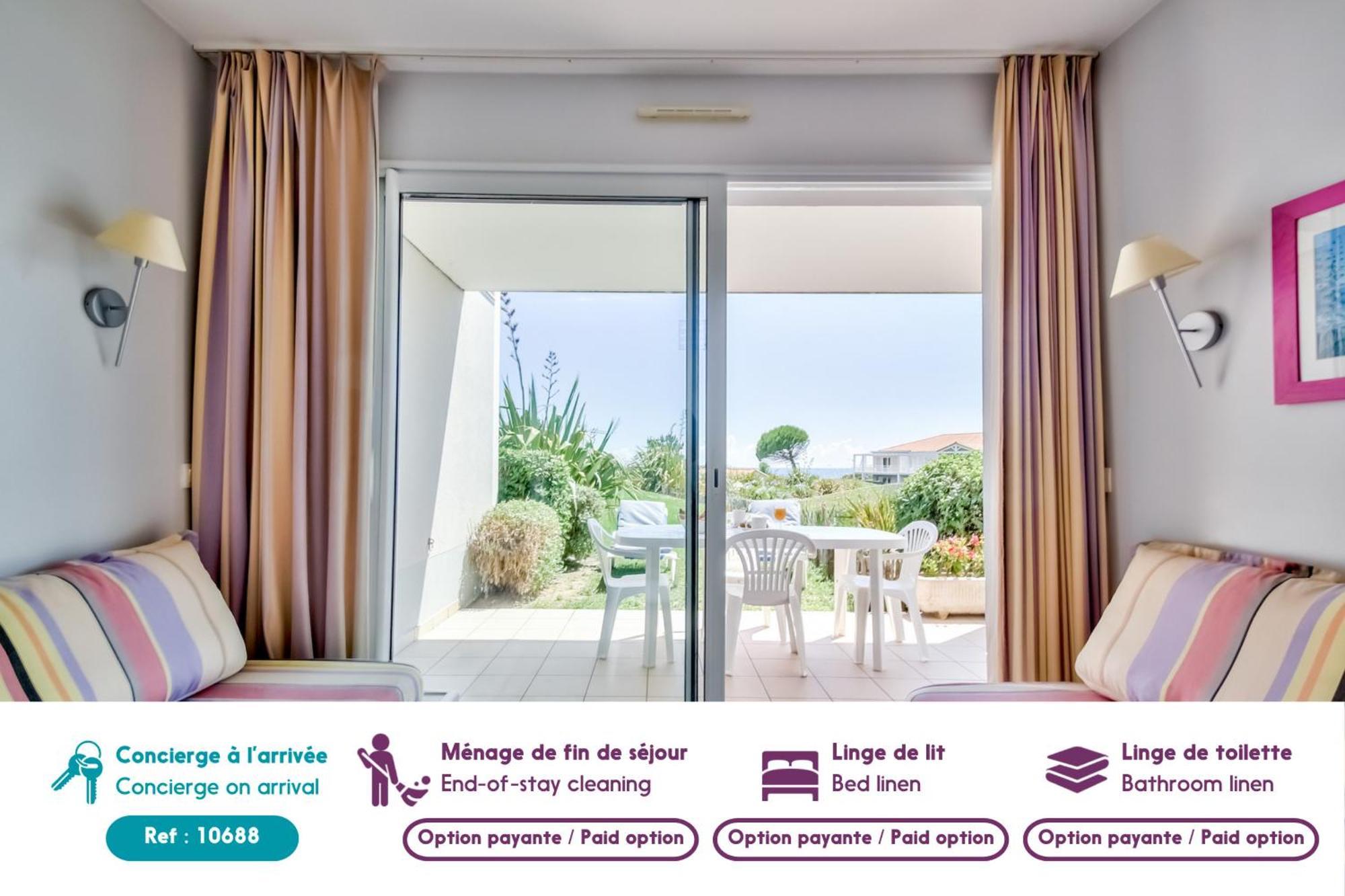 Dans un ecrin de verdure avec piscine partagee bel appartement aux Sables d Olonne Les Sables-dʼOlonne Extérieur photo